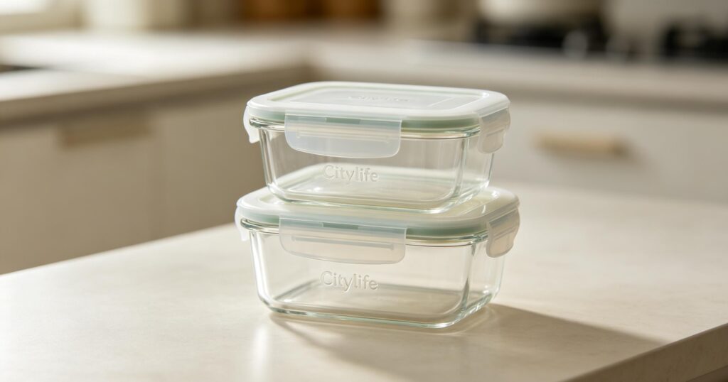 budget kitchen storage & cookware picks for SNAP EBT shoppers Citylife stackable kitchen storage bins