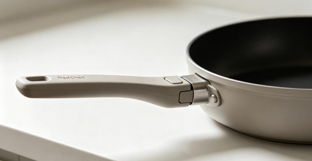 budget pots and pans set for small kitchen detachable handle design