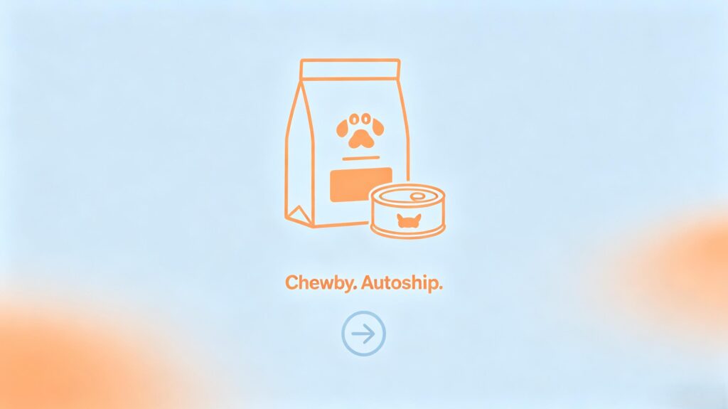 permanent discount hacks for budget shoppers 2026 Chewy Pet Subscribe Discounts year-round autoship savings graphic