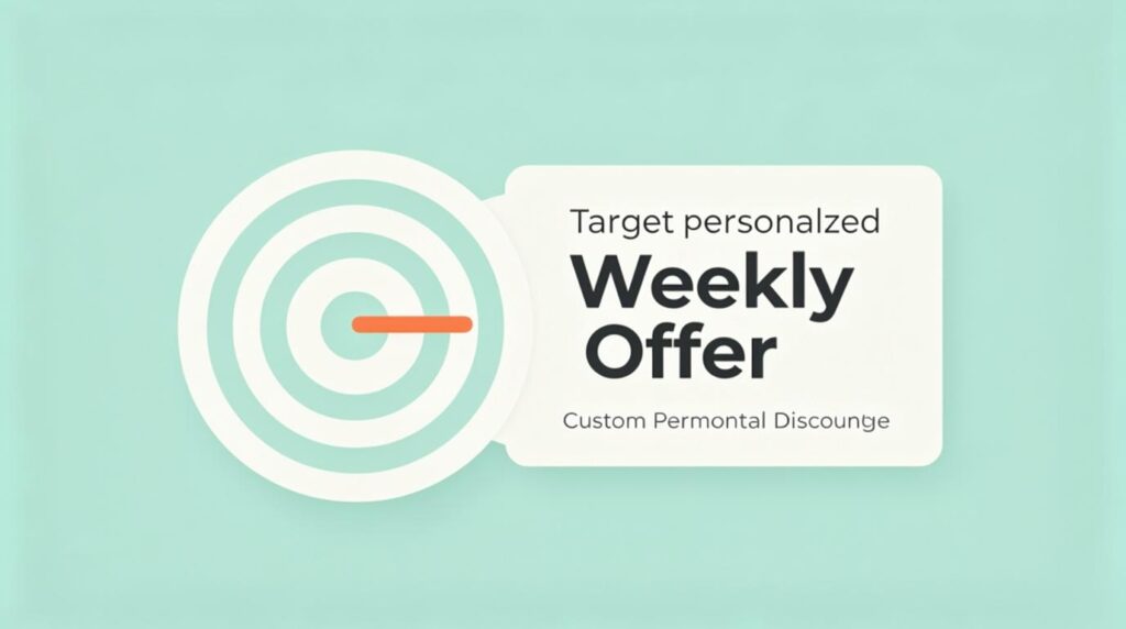 target personalized weekly ongoing circle savings discount
