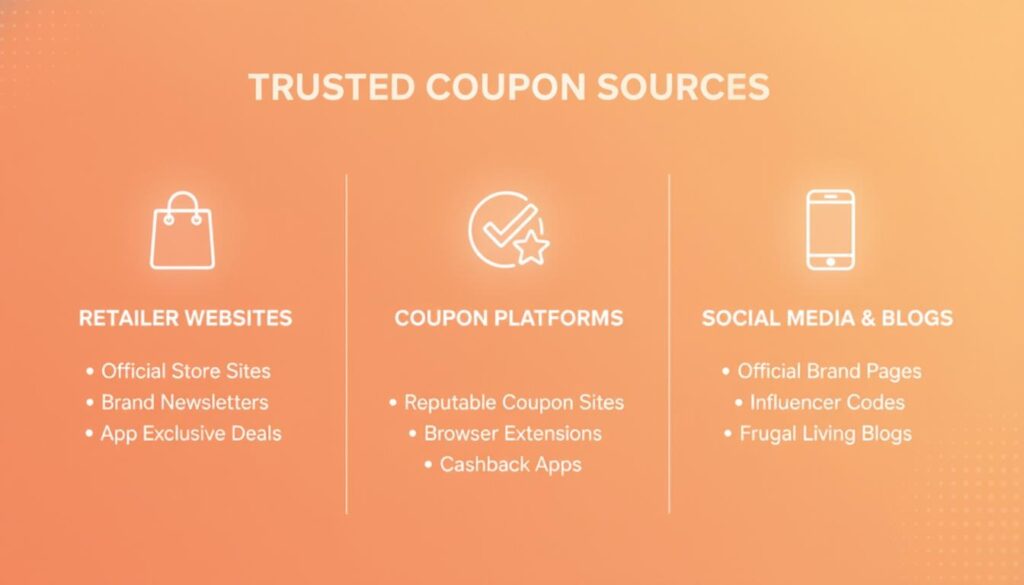 use coupons wisely trusted coupon sources feature list