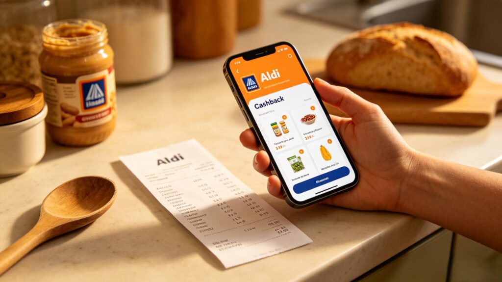  maximize EBT grocery budget with Ibotta cashback at Aldi