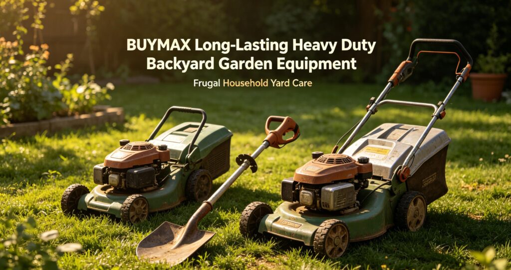 BUYMAX long-lasting heavy duty backyard garden equipment for frugal household yard care