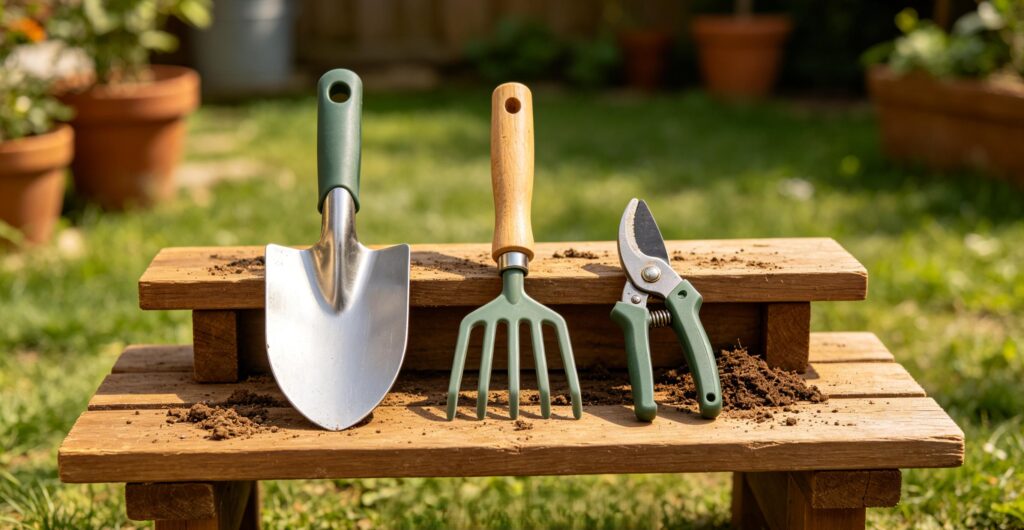 cheap durable small garden hand tools for rental backyard budget users