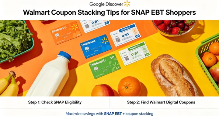 8 Walmart Permanent Coupon Stacking Tips for SNAP EBT Shoppers grocery saving guide