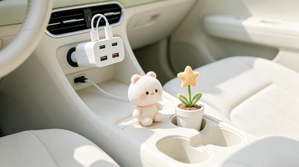 affordable car charging gadgets and fun car accessories for daily road trips